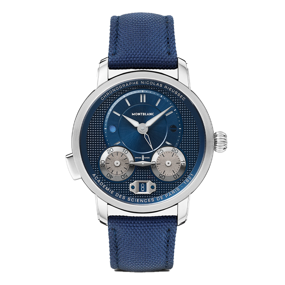 MB130986 MONTBLANC モンブラン スターレガシー ニコラ・リューセック クロノグラフ 43mm
