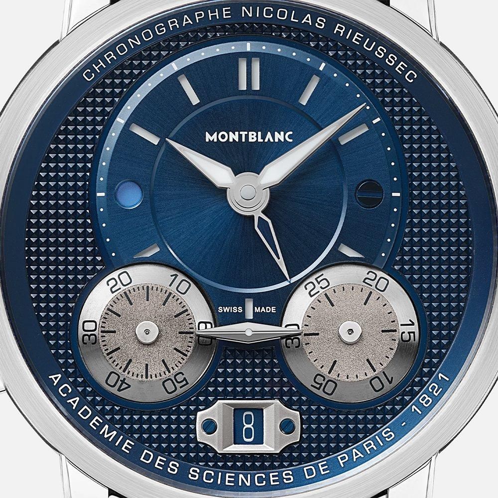 MB130986 MONTBLANC モンブラン スターレガシー ニコラ・リューセック クロノグラフ 43mm