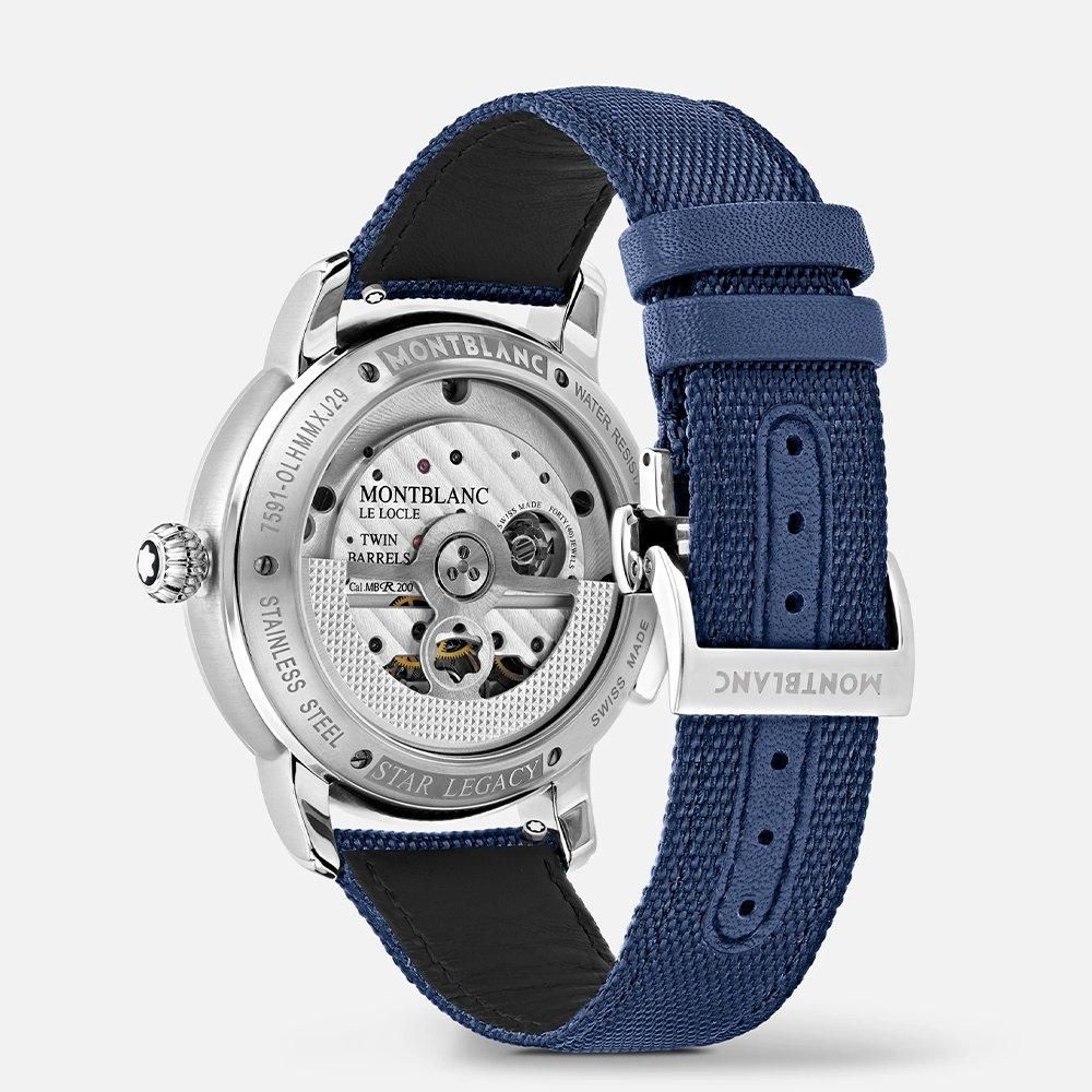 MB130986 MONTBLANC モンブラン スターレガシー ニコラ・リューセック クロノグラフ 43mm