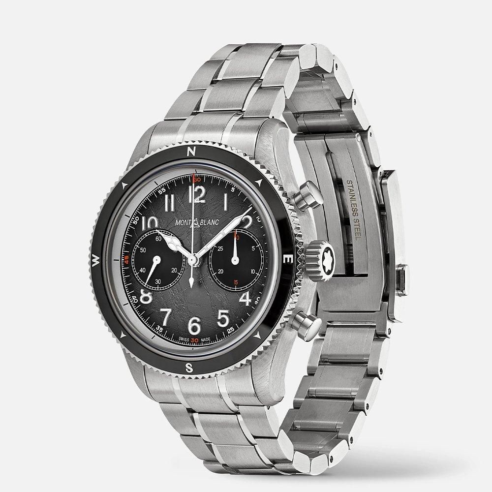 MB130983 MONTBLANC モンブラン 1858 オートマティック クロノグラフ ゼロ オキシジェン ザ・8000