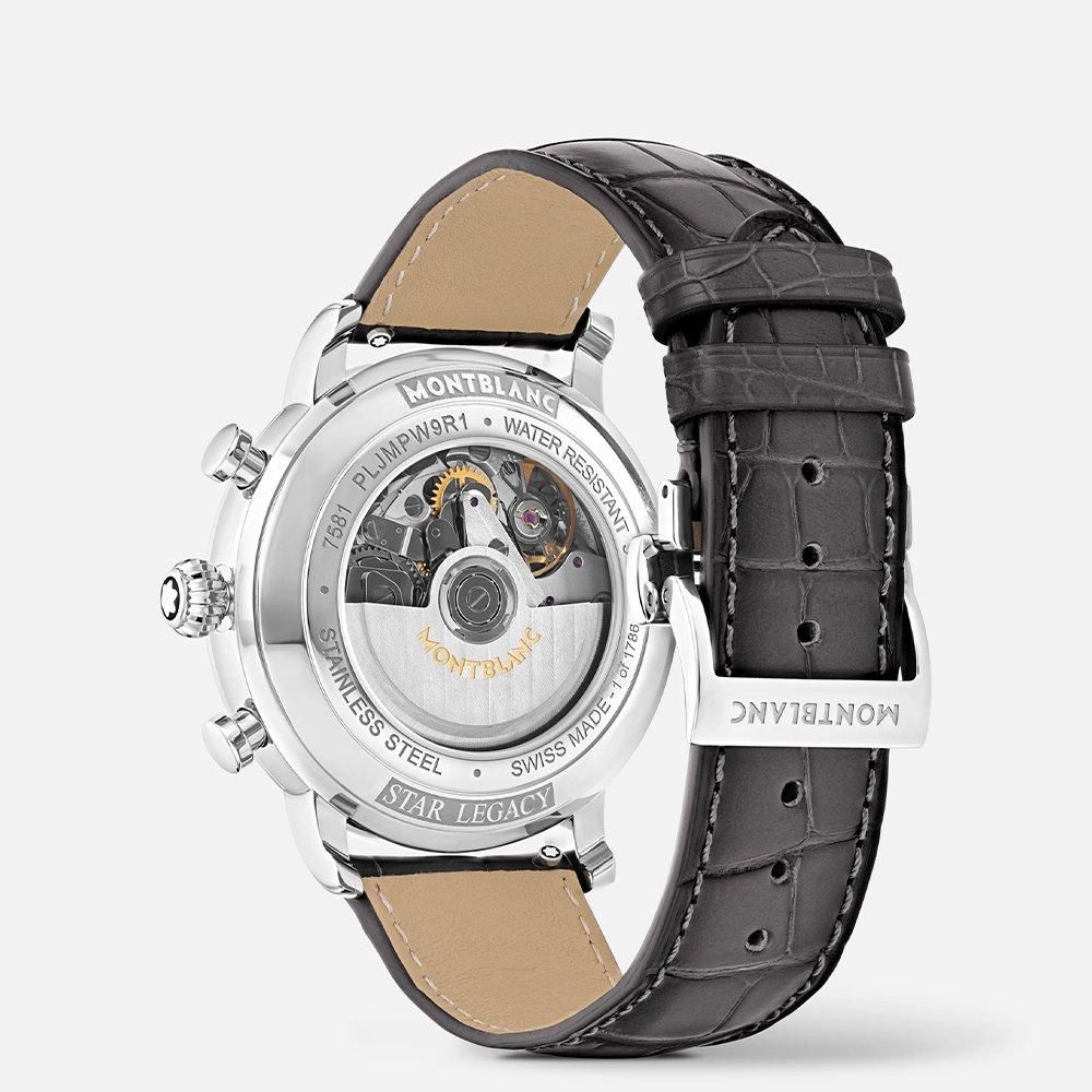 【1786本限定】MB130960 MONTBLANC モンブラン ホワイトスター レガシー クロノグラフ 42mm リミテッドエディション