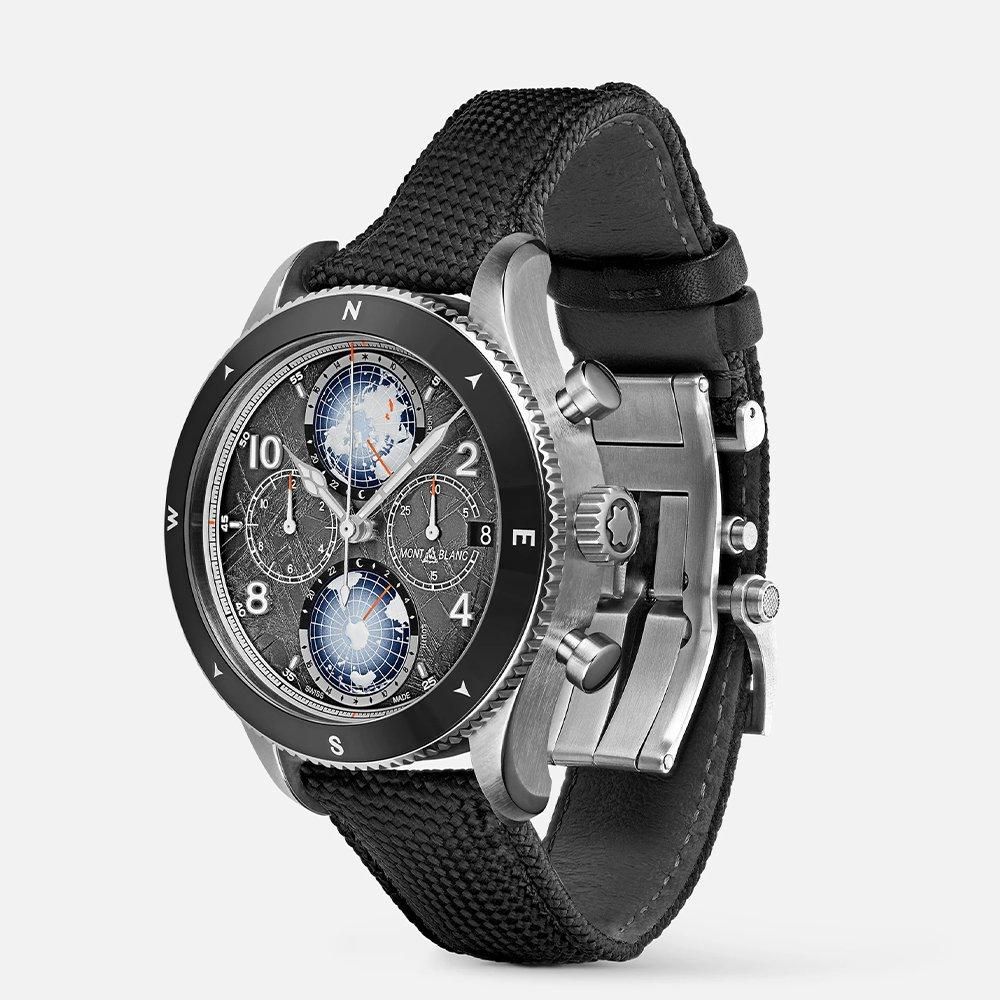 【290本限定】MB130811 MONTBLANC モンブラン 1858 ジオスフェール クロノグラフ ゼロ オキシジェン ザ・8000 リミテッドエディション