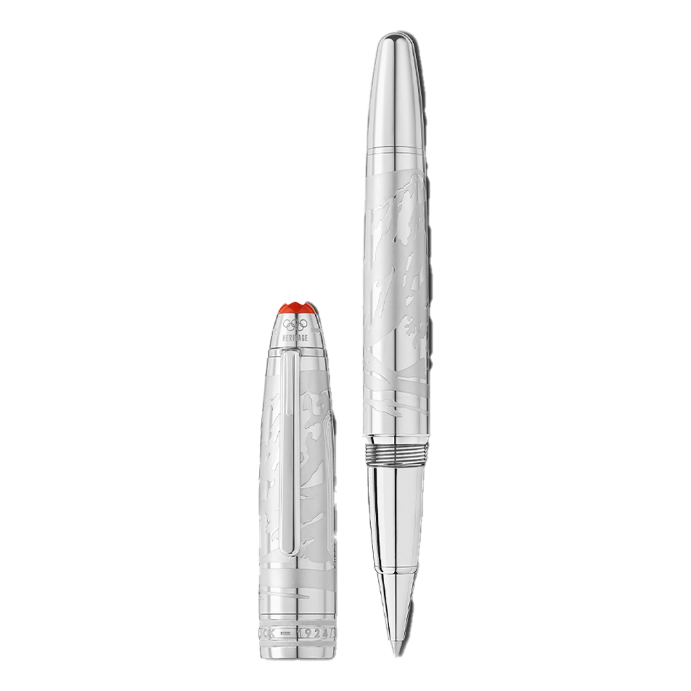 MB131372 MONTBLANC モンブラン マイスターシュテュック x オリンピック ヘリテイジ シャモニー 1924 ソリテール ル・グラン ローラーボール