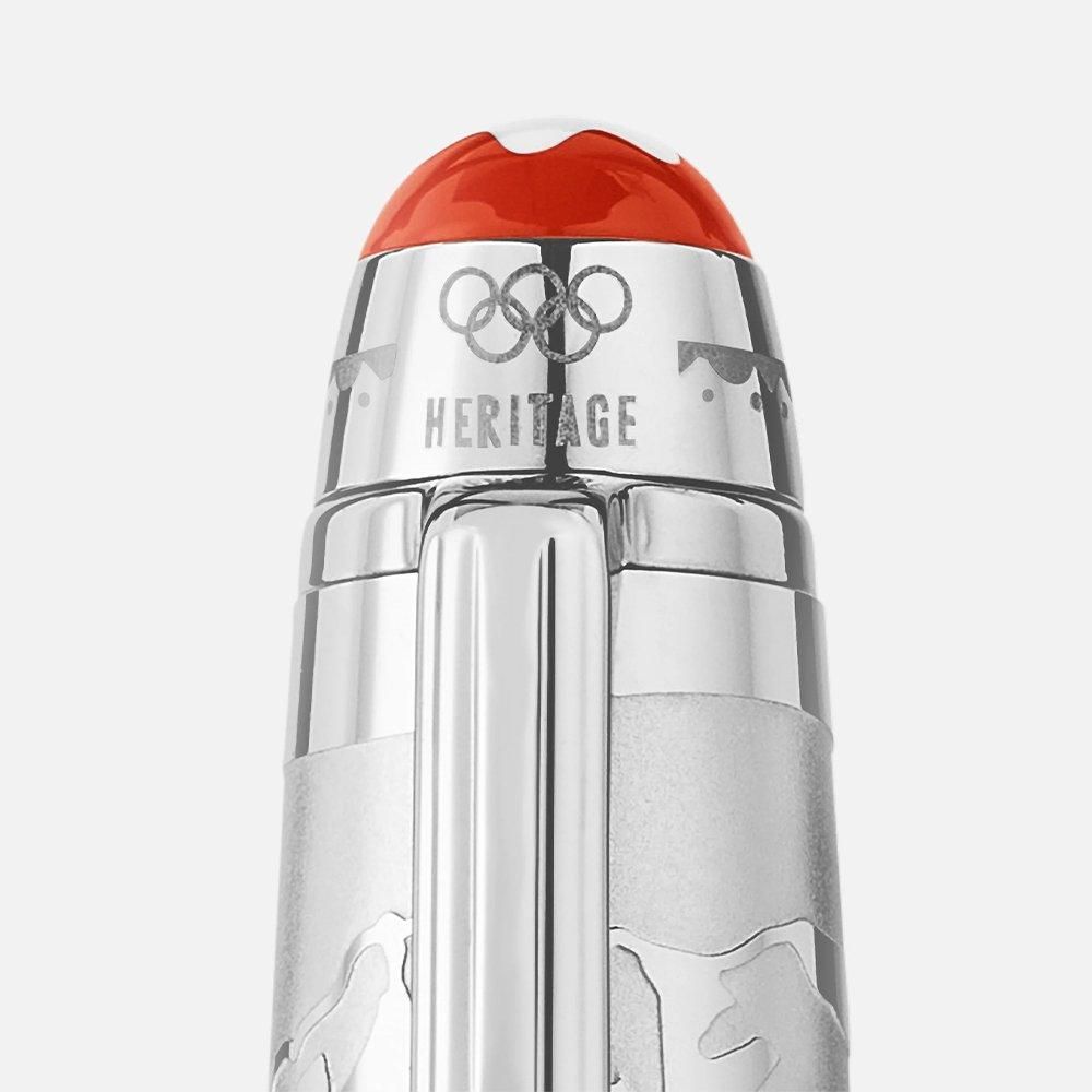 MB131373 MONTBLANC モンブラン マイスターシュテュック x オリンピック ヘリテイジ シャモニー 1924 ソリテール ミッドサイズ ボールペン