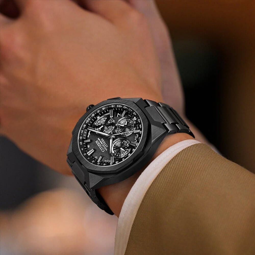  CC4105-69E CITIZEN シチズン アテッサ ACT Line ブラックチタンシリーズ