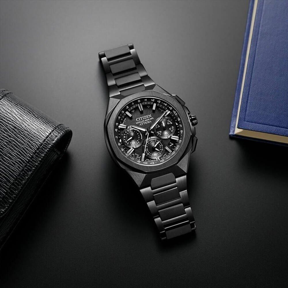 CC4105-69E CITIZEN シチズン アテッサ ACT Line ブラックチタンシリーズ