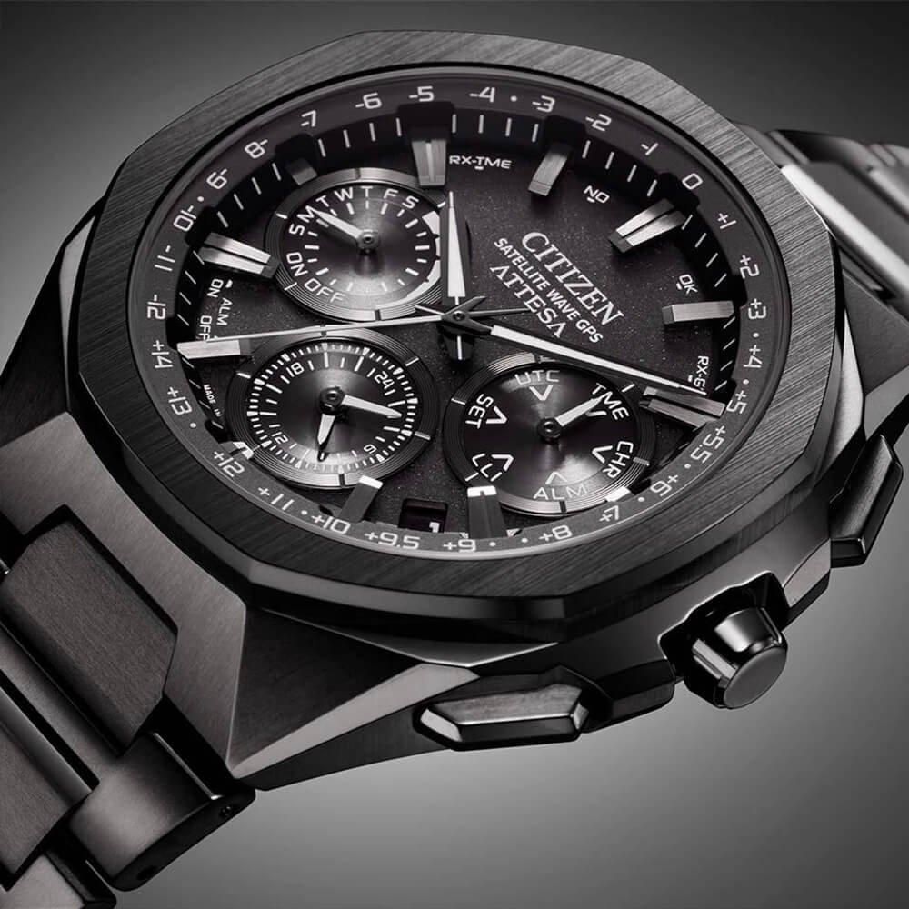  CC4105-69E CITIZEN シチズン アテッサ ACT Line ブラックチタンシリーズ