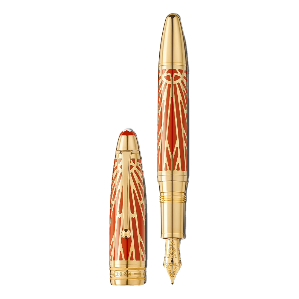 MB131353 MONTBLANC モンブラン マイスターシュテュック ジ オリジン コレクション ソリテール ル・グラン 万年筆 F