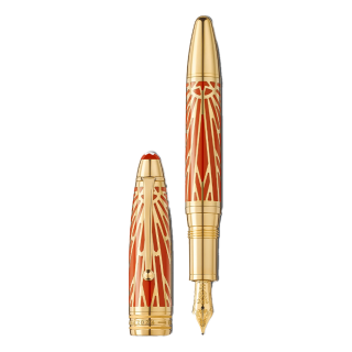 MB131353 MONTBLANC モンブラン マイスターシュテュック ジ オリジン コレクション ソリテール ル・グラン 万年筆 F