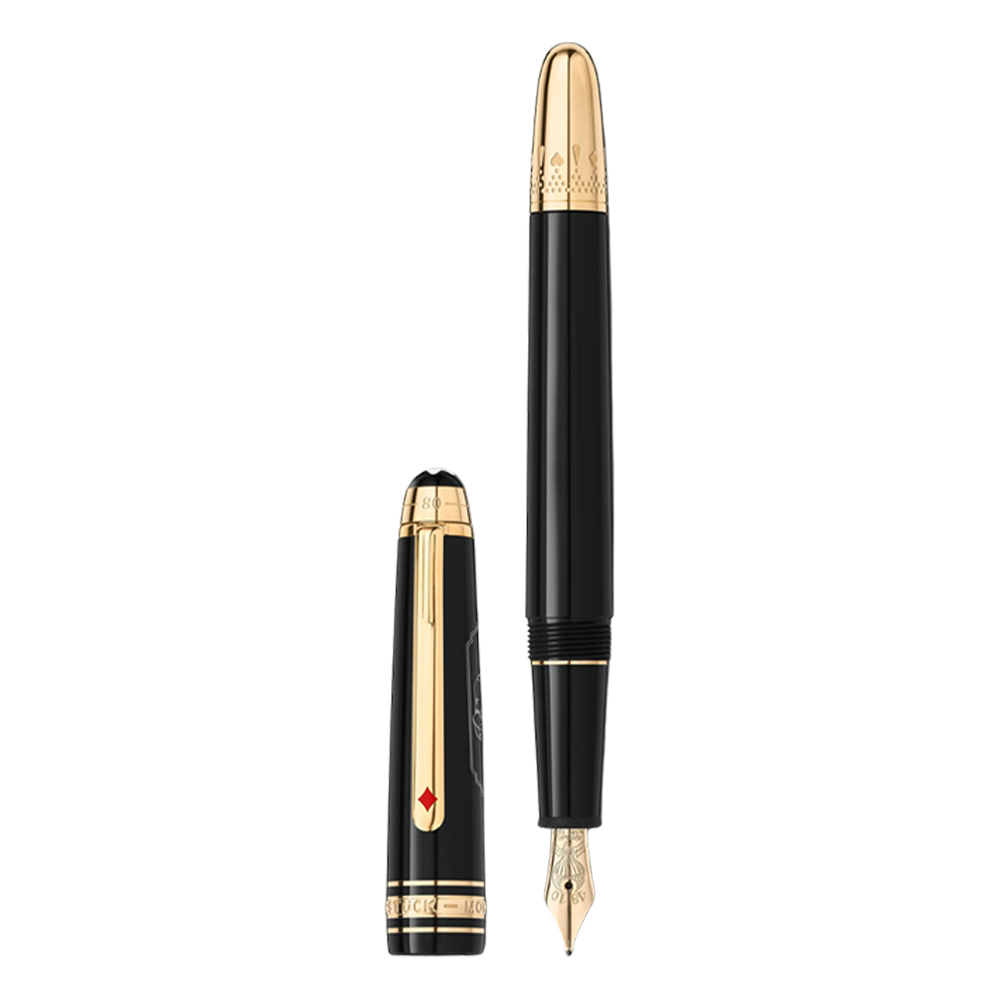 MB128381 MONTBLANC モンブラン マイスターシュテュック アラウンド ザ ワールド イン 80デイズ クラシック 万年筆 F