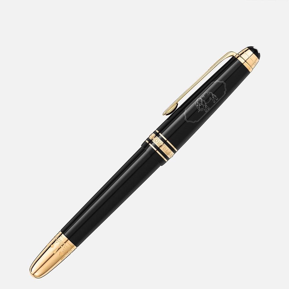 MB128472 MONTBLANC モンブラン マイスターシュテュック アラウンド ザ ワールド イン 80デイズ クラシック 万年筆 M