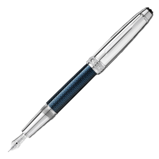 MB132100 MONTBLANC モンブラン マイスターシュテュック ソリテール ドゥエ ブルーアワー クラシック万年筆