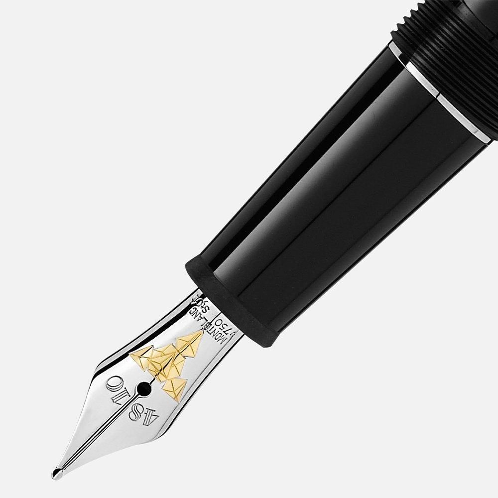MB132501 MONTBLANC モンブラン マイスターシュテュック ドゥエ ジオメトリー クラシック万年筆