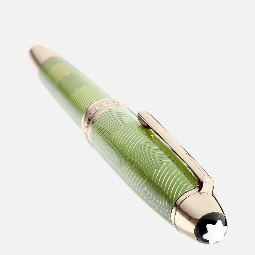 MB129555 MONTBLANC モンブラン マイスターシュテュック カリグラフィー ソリテール セラドン デグラーデ ローラーボール