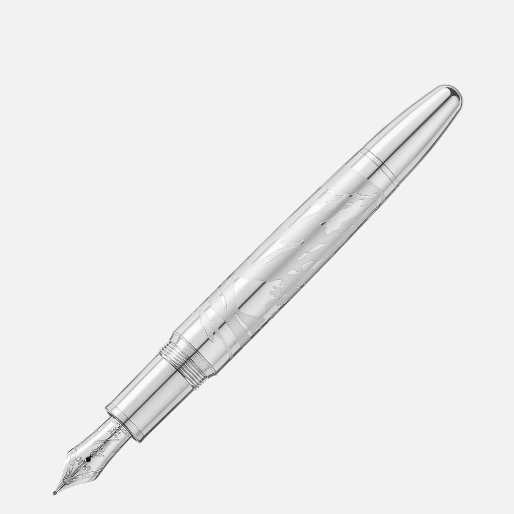 MB131370 MONTBLANC モンブラン マイスターシュテュック x オリンピック ヘリテイジ シャモニー 1924 ソリテール ル・グラン 万年筆 F