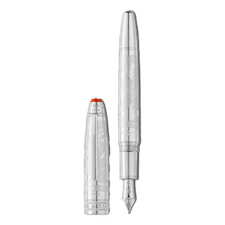 MB131370 MONTBLANC モンブラン マイスターシュテュック x オリンピック ヘリテイジ シャモニー 1924 ソリテール ル・グラン 万年筆 F