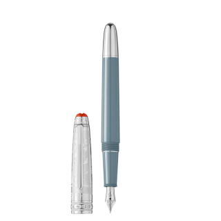 MB131366 MONTBLANC モンブラン マイスターシュテュック x オリンピック ヘリテイジ シャモニー 1924 ドゥエ クラシック 万年筆 F