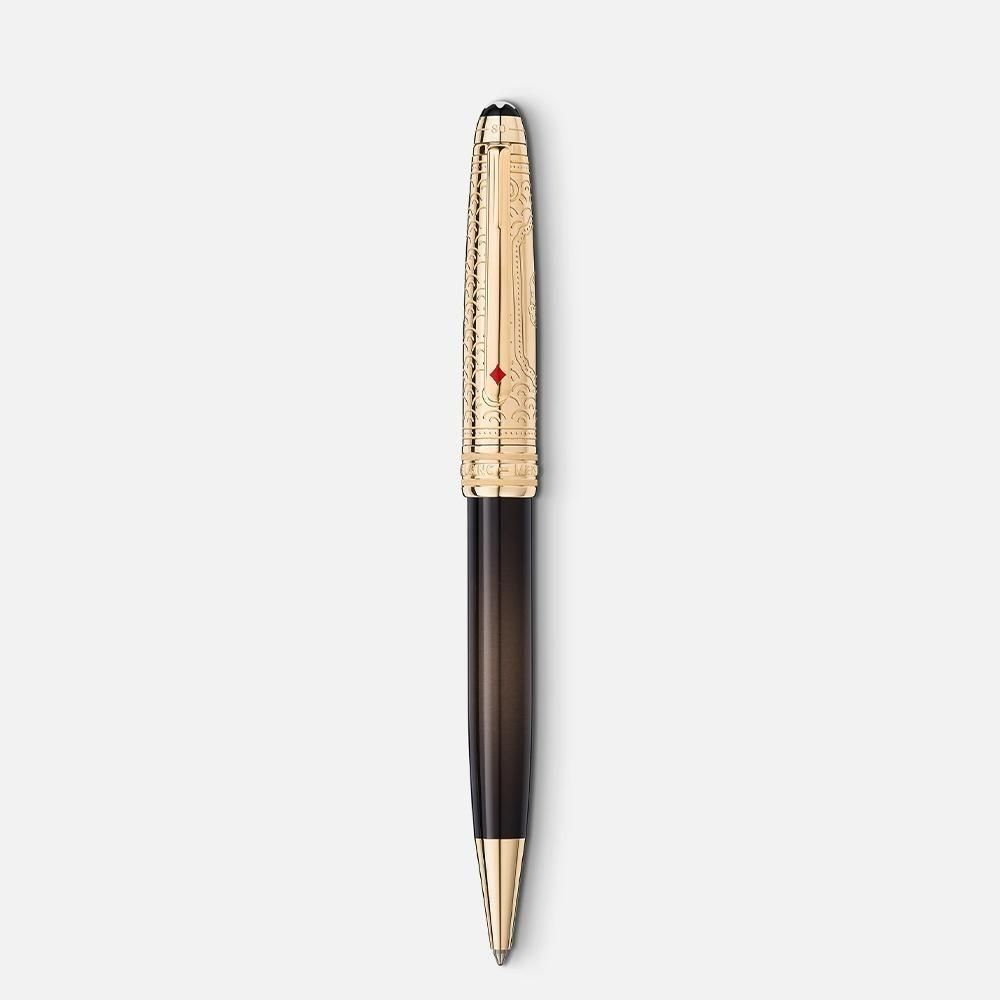 MB128483 MONTBLANC モンブラン マイスターシュテュック アラウンド ザ ワールド イン 80デイズ ドゥエ クラシック ボールペン