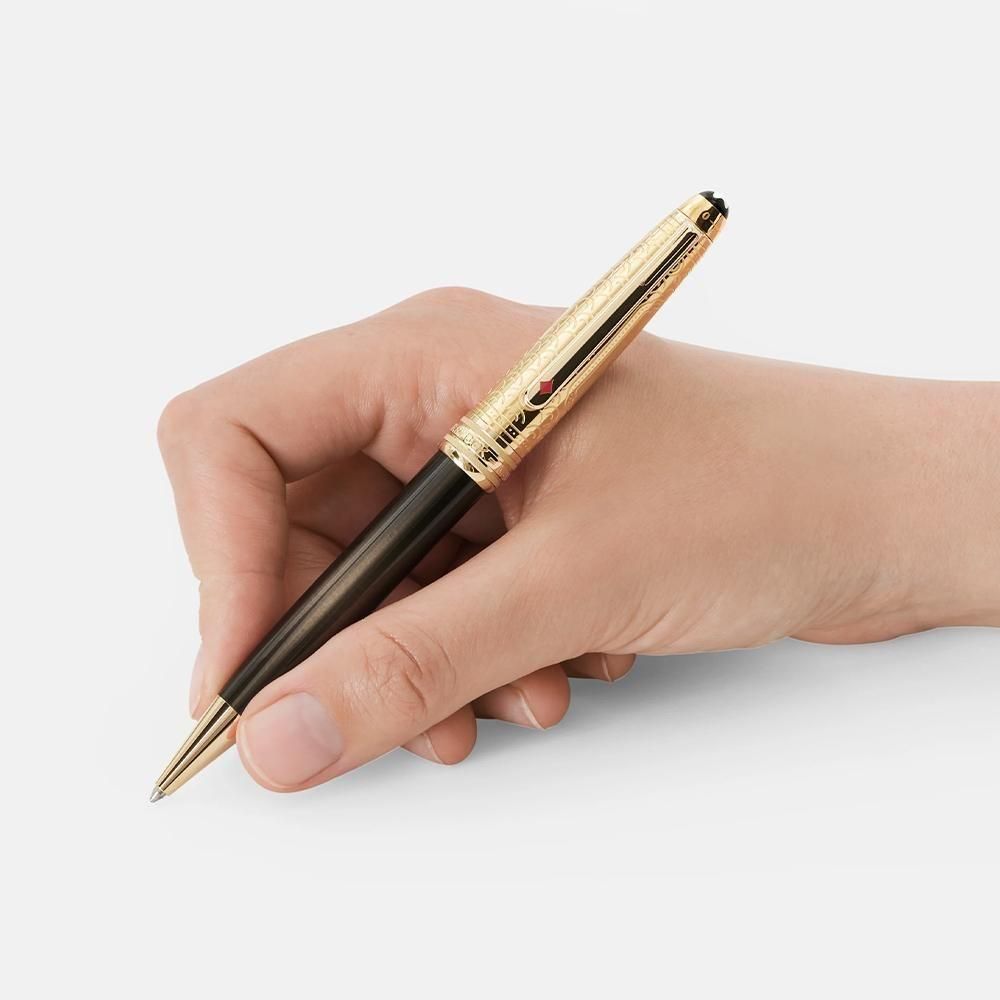 MB128483 MONTBLANC モンブラン マイスターシュテュック アラウンド ザ ワールド イン 80デイズ ドゥエ クラシック ボールペン