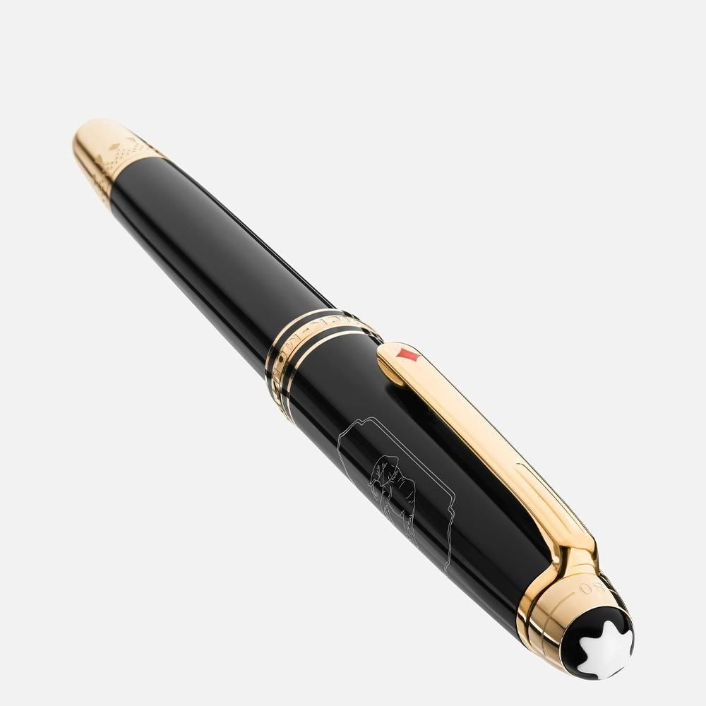MB128474 MONTBLANC モンブラン マイスターシュテュック アラウンド ザ ワールド イン 80デイズ クラシック ローラーボール