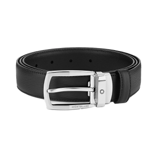 MB116706 MONTBLANC モンブラン ブラック レザーベルト 30mm