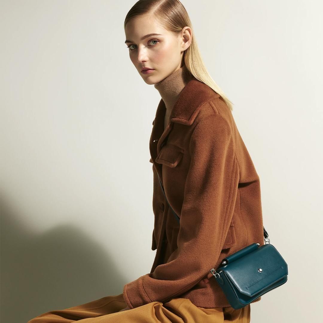 モンブラン　バッグ　ミニレポーター MB198738 MONTBLANC モンブラン ソフト ミニバッグ - 高級腕時計 正規