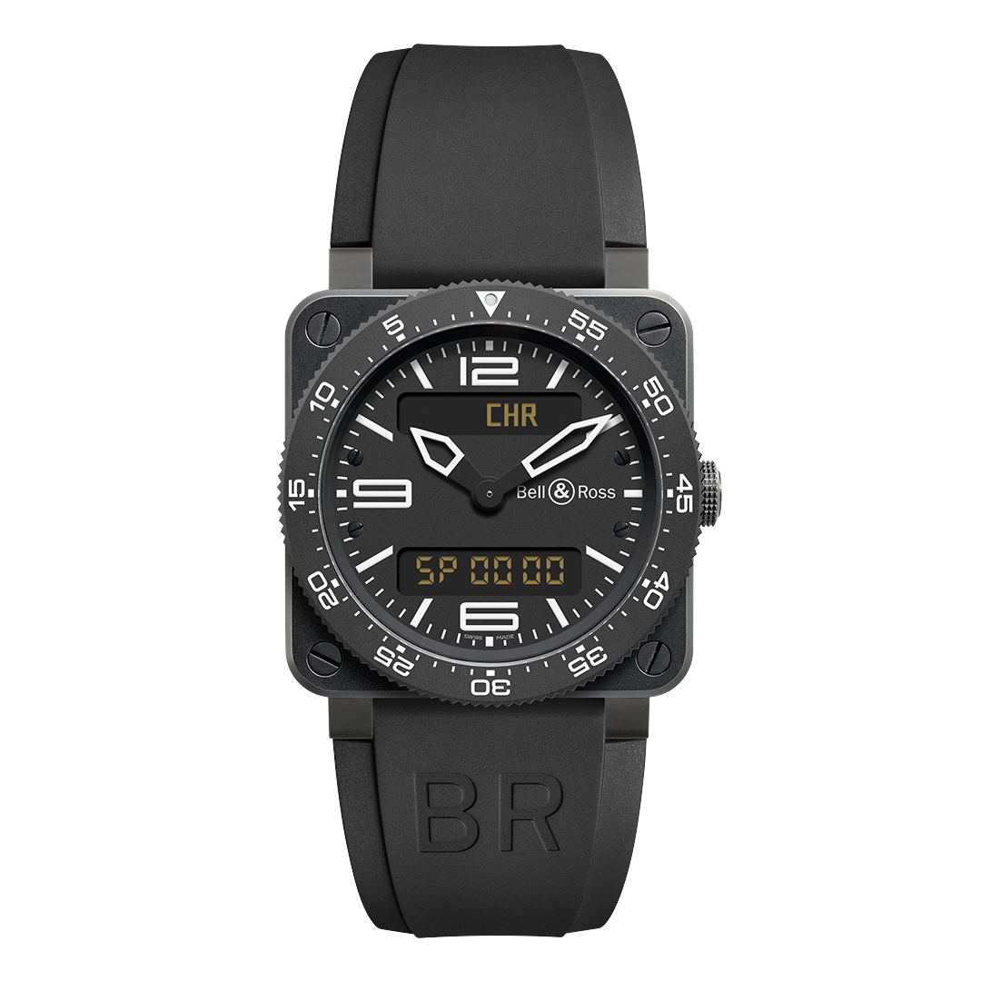 BR0392-AVIA-CA Bell & Ross ベル&ロス BR03 タイプ エビエーション カーボン