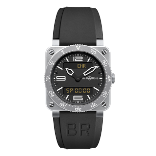 BR0392-AVIA-ST Bell & Ross ベル&ロス BR03 タイプ エビエーション スティール
