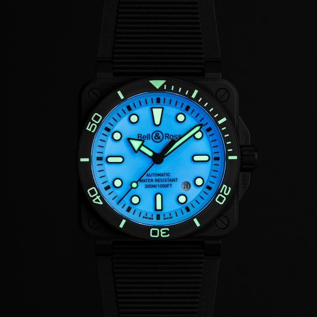 BR03A-D-LM-CE/SRB Bell & Ross ベル&ロス BR03 ダイバー フル ラン セラミック