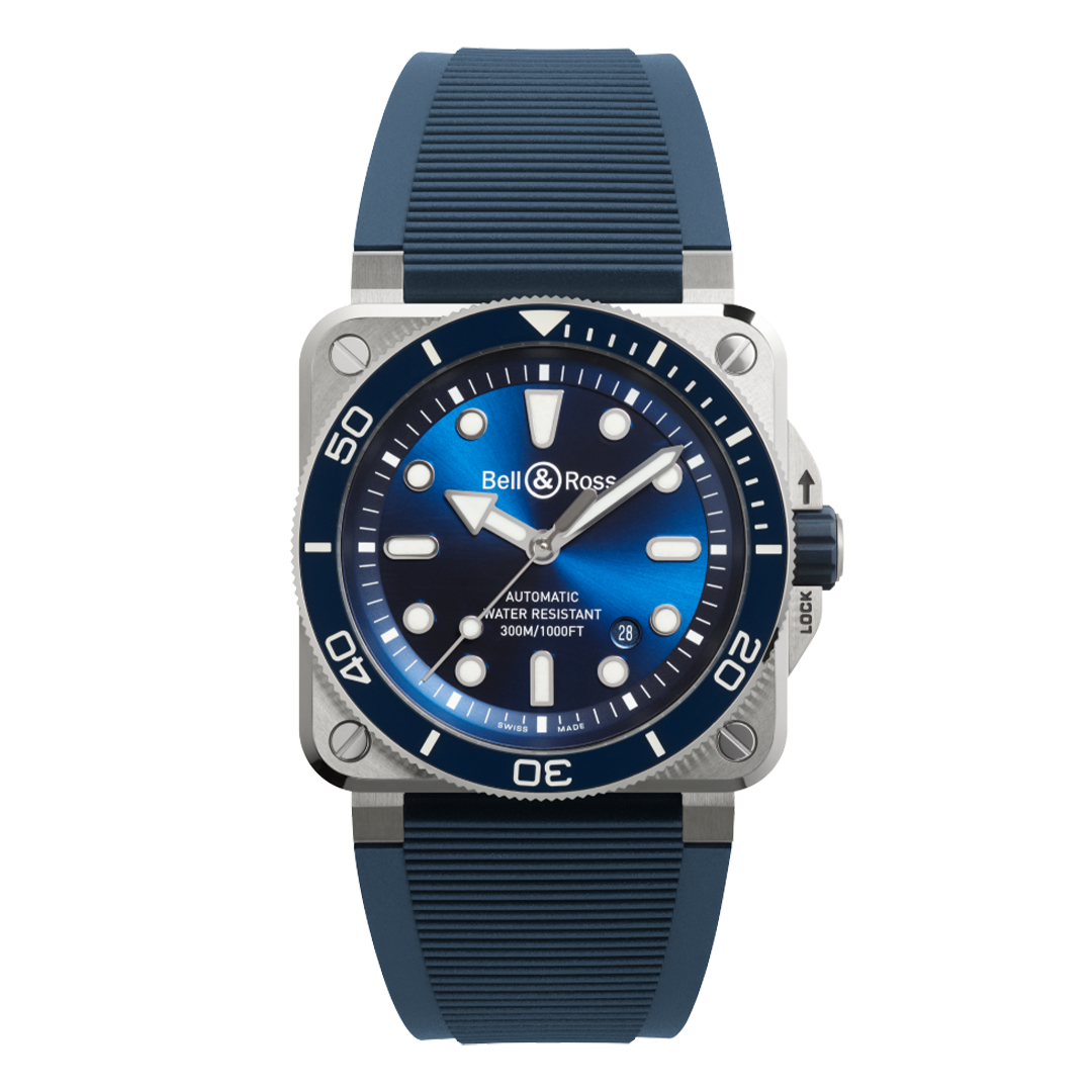 BR03A-D-BLU-ST/SRB Bell & Ross ベル&ロス BR03 ダイバー ブルー スティール