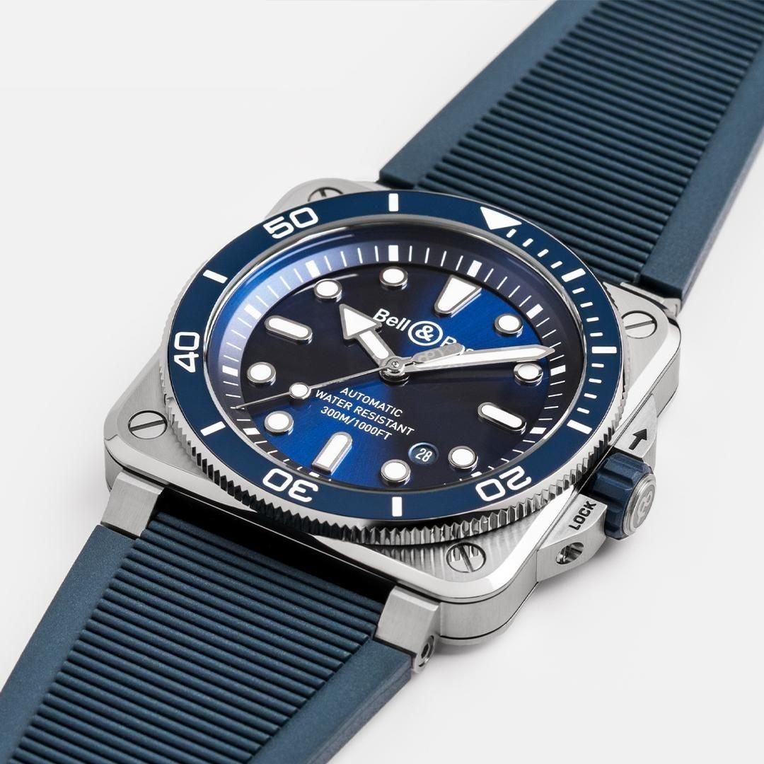 BR03A-D-BLU-ST/SRB Bell & Ross ベル&ロス BR03 ダイバー ブルー スティール