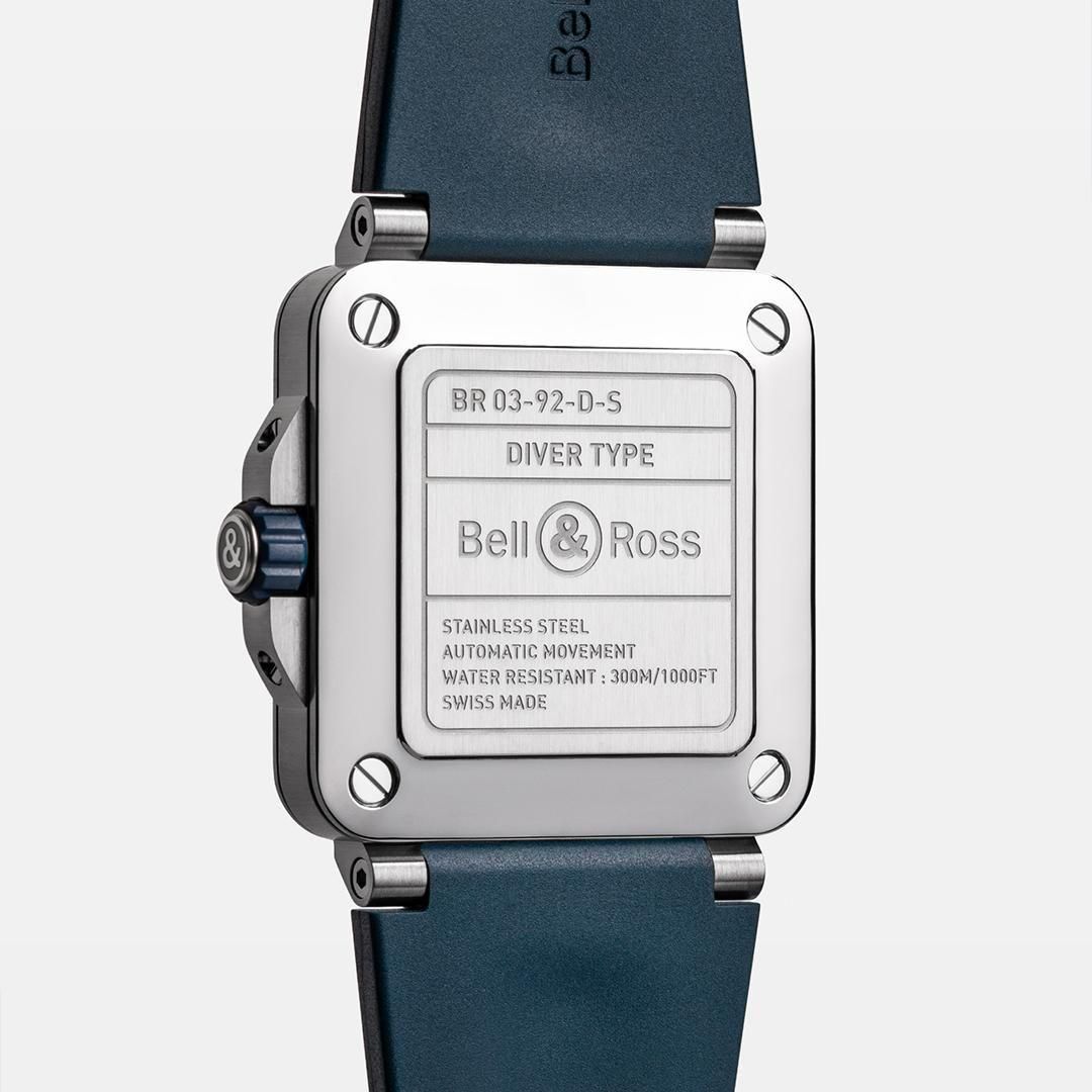 BR03A-D-BLU-ST/SRB Bell & Ross ベル&ロス BR03 ダイバー ブルー スティール