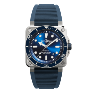 BR03A-D-BLU-ST/SRB Bell & Ross ベル&ロス BR03 ダイバー ブルー スティール