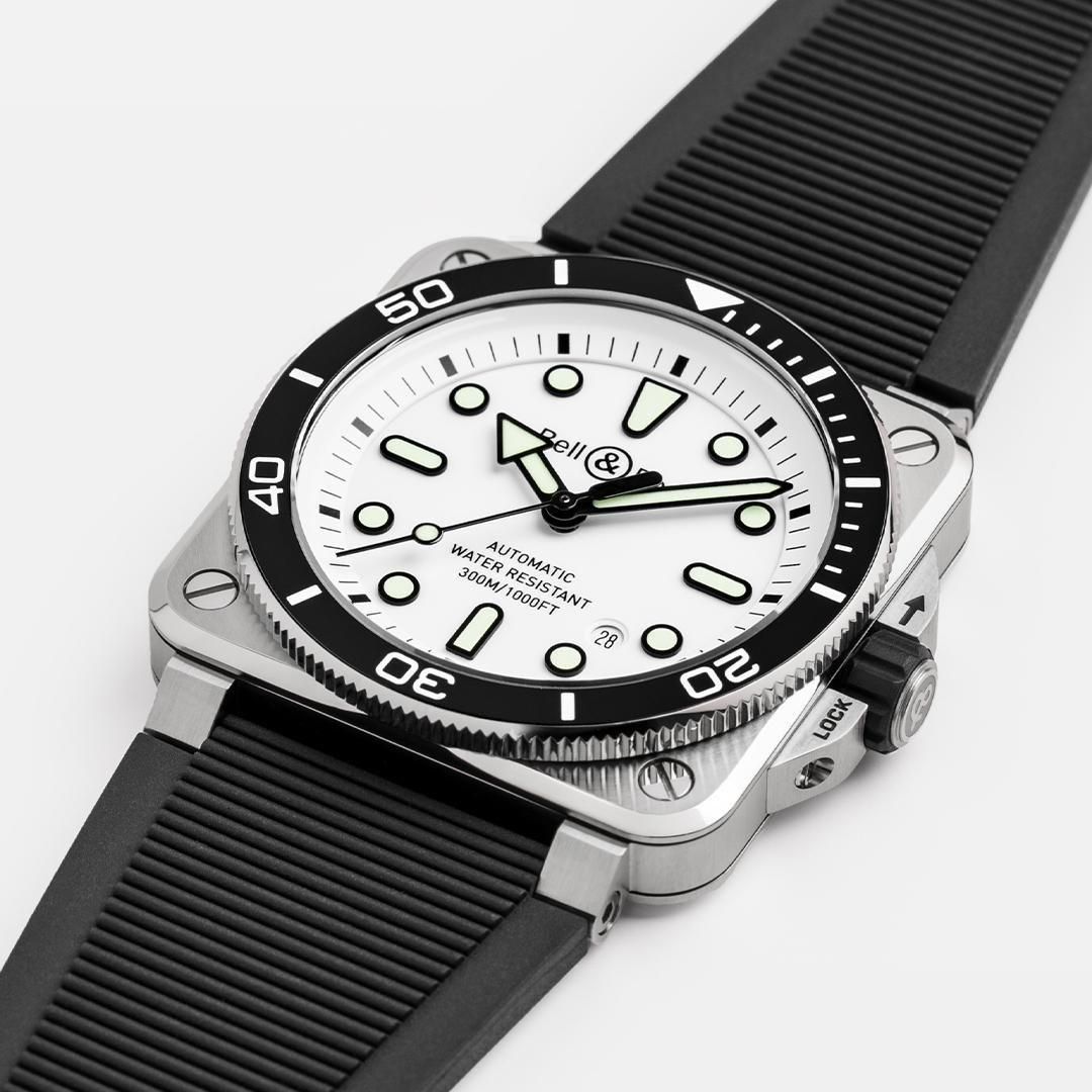 BR03A-D-WH-ST/SRB Bell & Ross ベル&ロス BR03 ダイバー