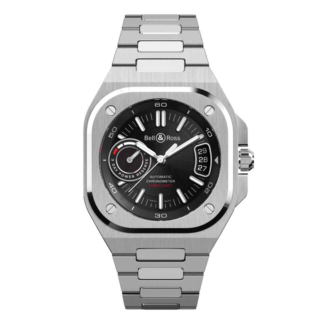 BRX5R-BL-ST/SST Bell & Ross ベル&ロス BR-X5 ブラック スティール
