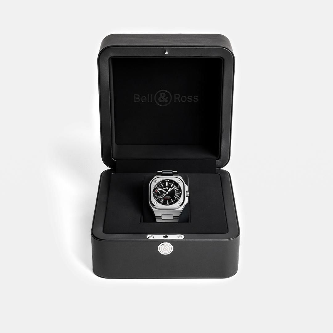 BRX5R-BL-ST/SST Bell & Ross ベル&ロス BR-X5 ブラック スティール