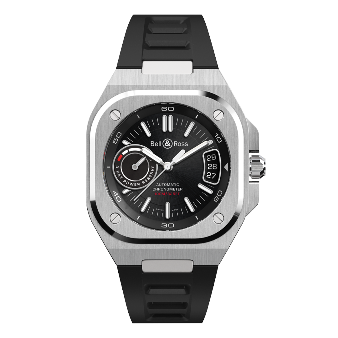 BRX5R-BL-ST/SRB Bell & Ross ベル&ロス BR-X5 ブラック スティール