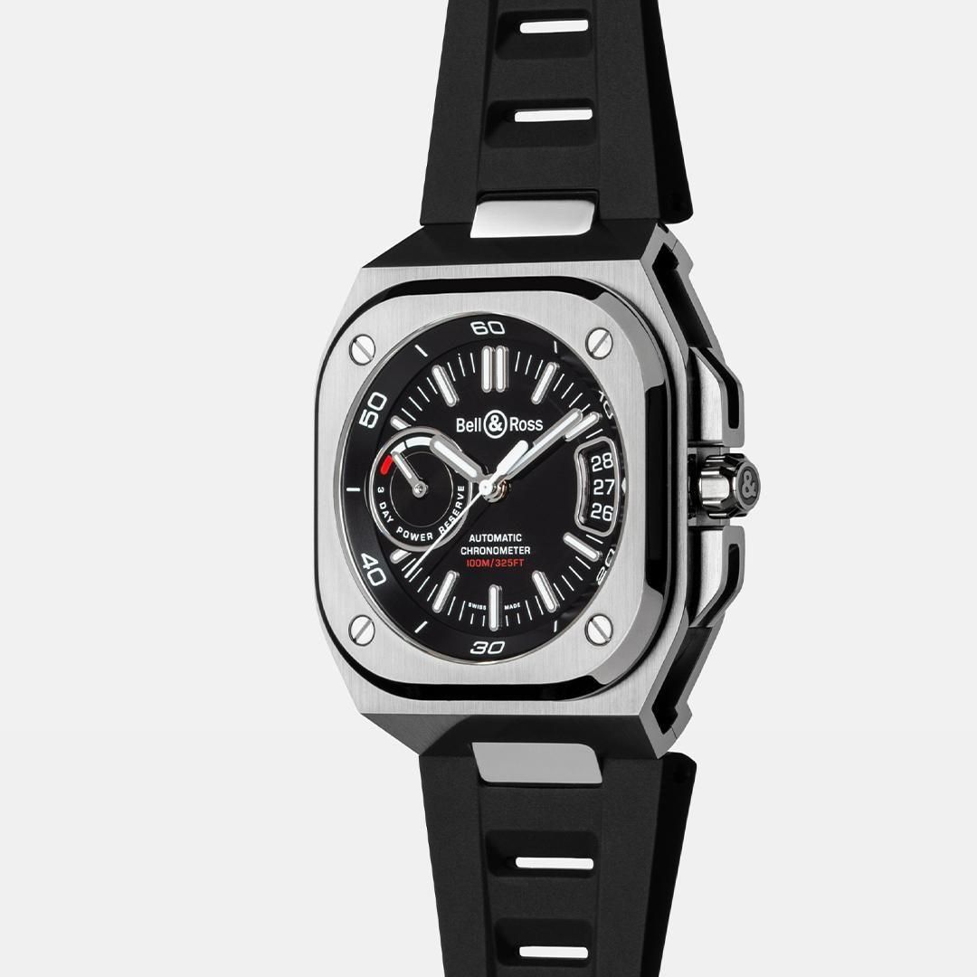 BRX5R-BL-ST/SRB Bell & Ross ベル&ロス BR-X5 ブラック スティール