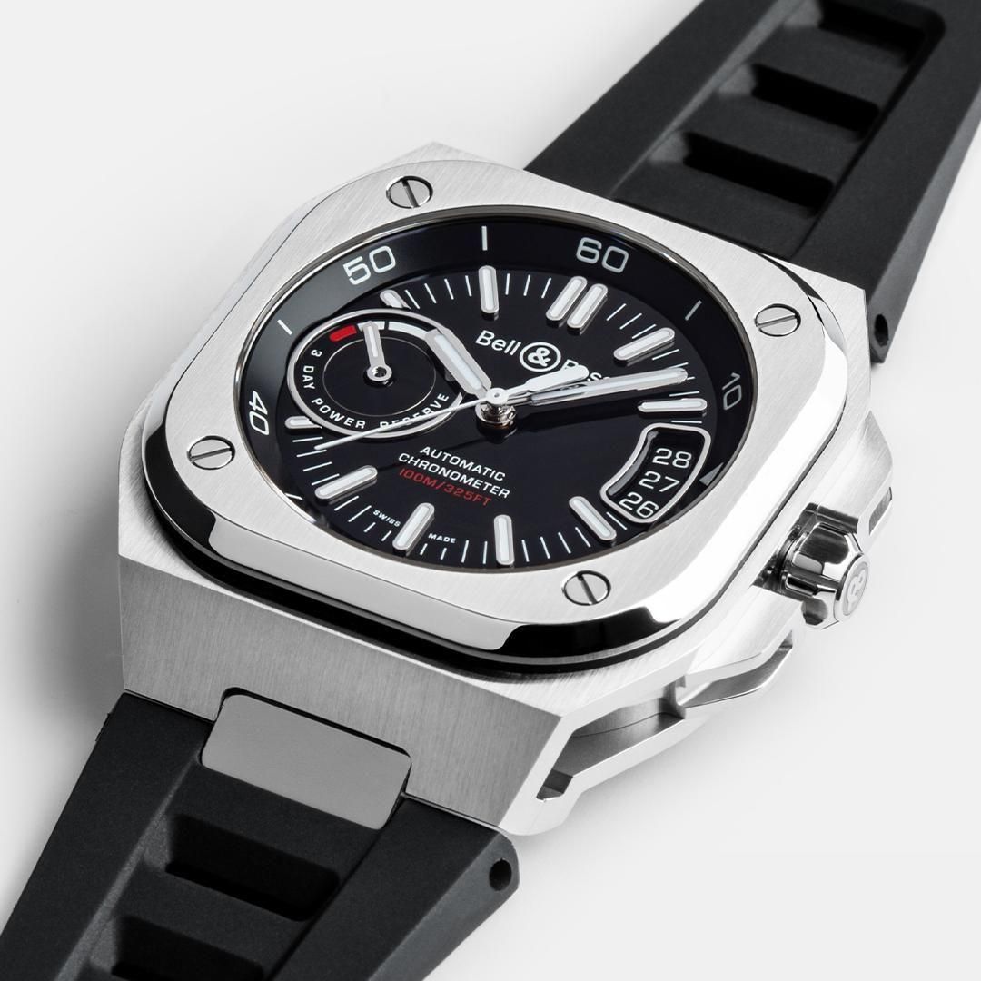 BRX5R-BL-ST/SRB Bell & Ross ベル&ロス BR-X5 ブラック スティール