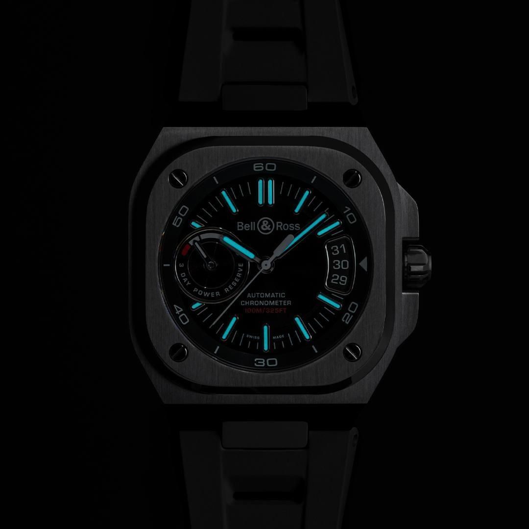 BRX5R-BL-ST/SRB Bell & Ross ベル&ロス BR-X5 ブラック スティール