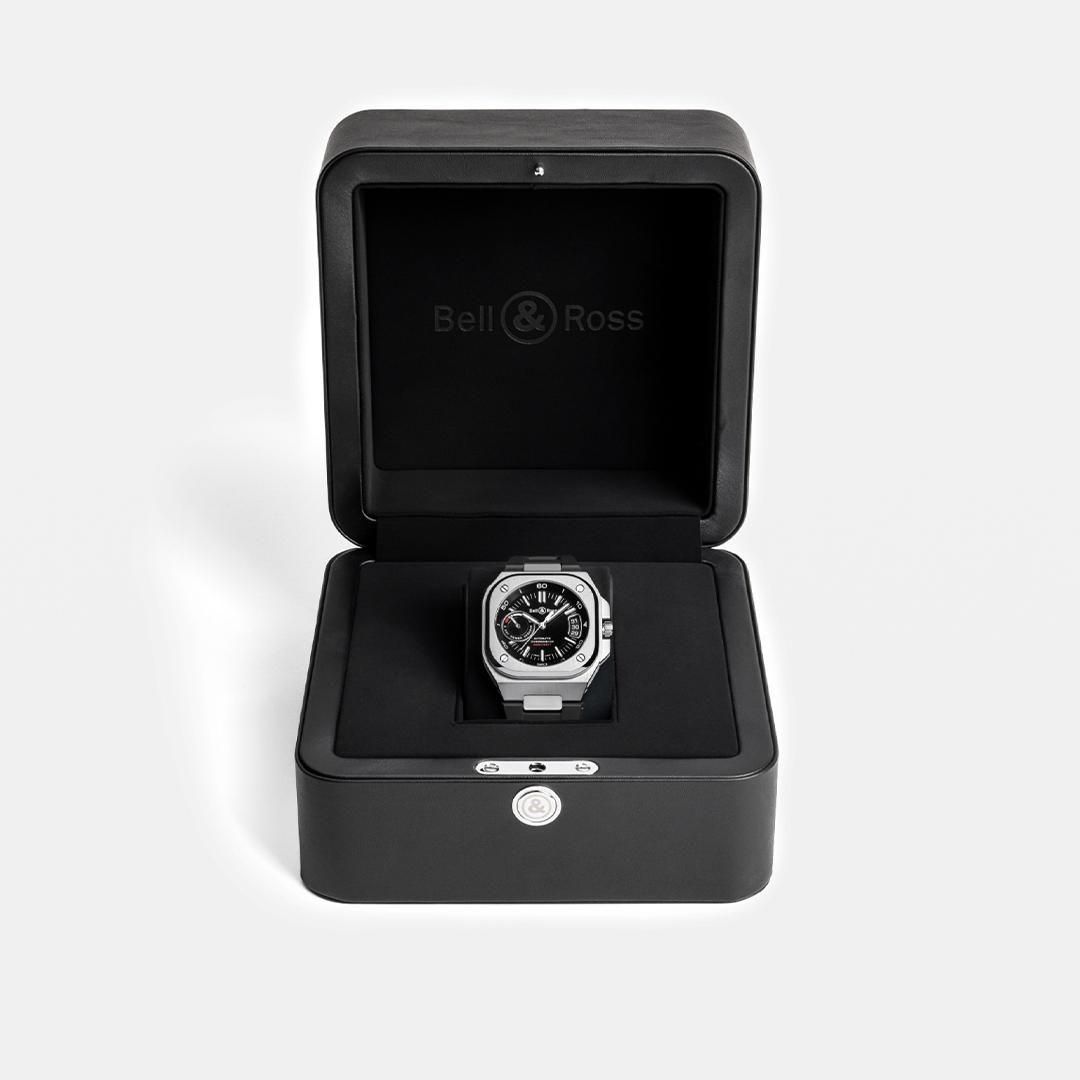BRX5R-BL-ST/SRB Bell & Ross ベル&ロス BR-X5 ブラック スティール