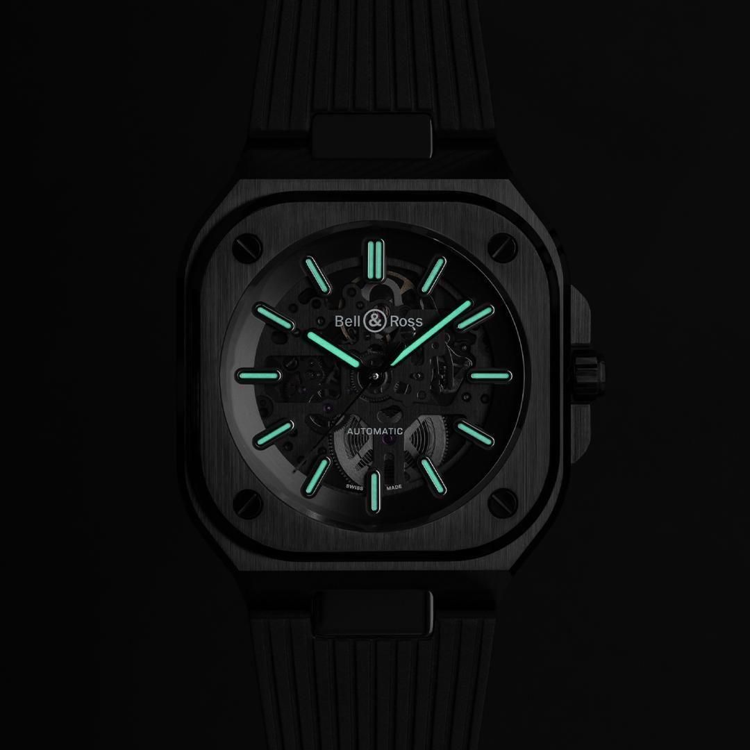 BR05A-BL-SK-CE/SRB Bell & Ross ベル&ロス BR05 スケルトン ブラック セラミック