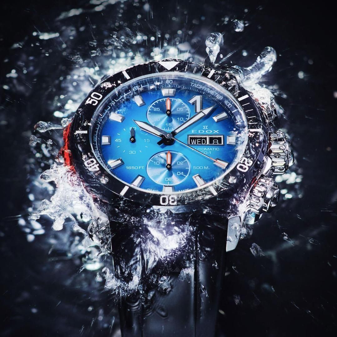 01128-3NOCA-BUIDN EDOX エドックス クロノオフショア1 ベゼルロック クロノグラフ オートマティック