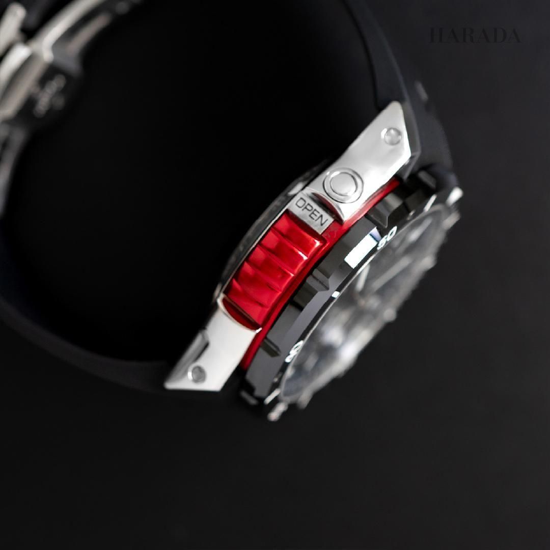  01128-3NRCA-NN EDOX エドックス クロノオフショア1 ベゼルロック クロノグラフ オートマティック