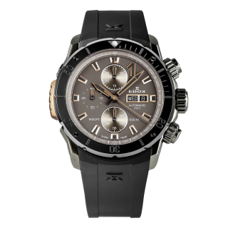 01128-37GNRCA-GNR EDOX エドックス クロノオフショア1 ベゼルロック クロノグラフ オートマティック