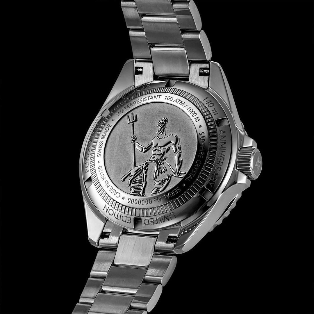 80120-3NNM-NGM EDOX エドックス ネプチュニアン オートマティック 140TH アニバーサリー リミテッド エディション