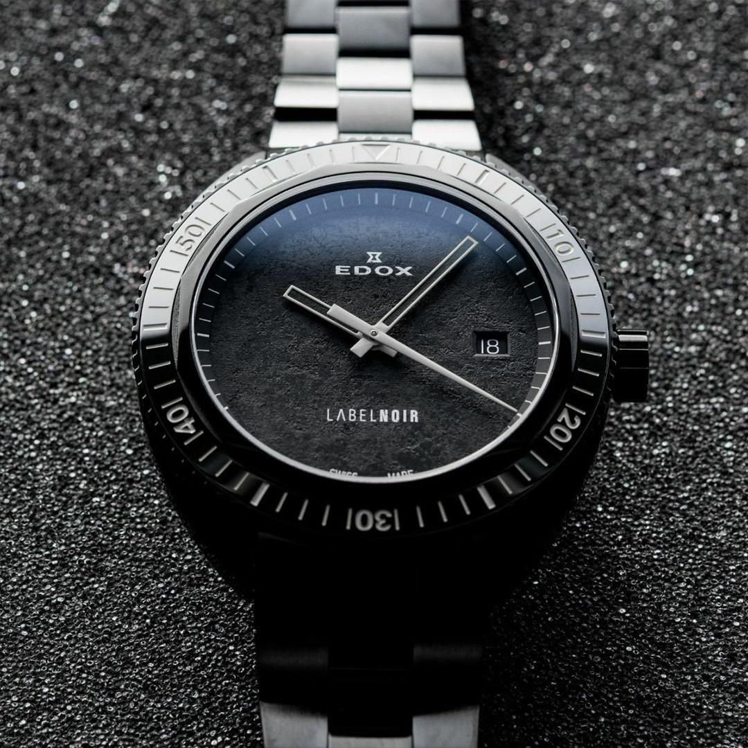 【世界限定140本】80128-37NLNM-NLN EDOX エドックス ハイドロサブ クロノメーター オートマティック ラベルノワール リミテッド エディション