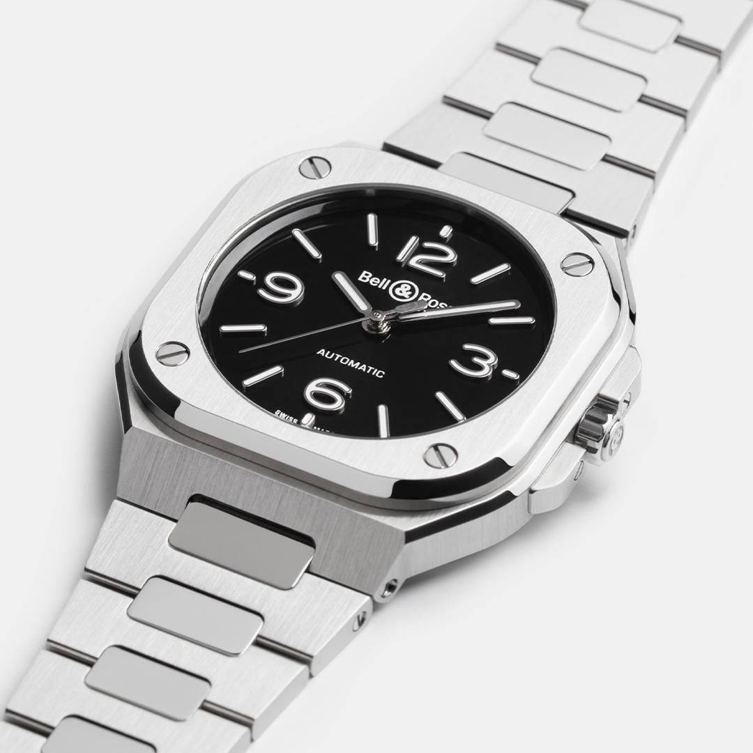 BR05A-S-BL-ST/SST Bell & Ross ベル&ロス BR05 ブラック スティール