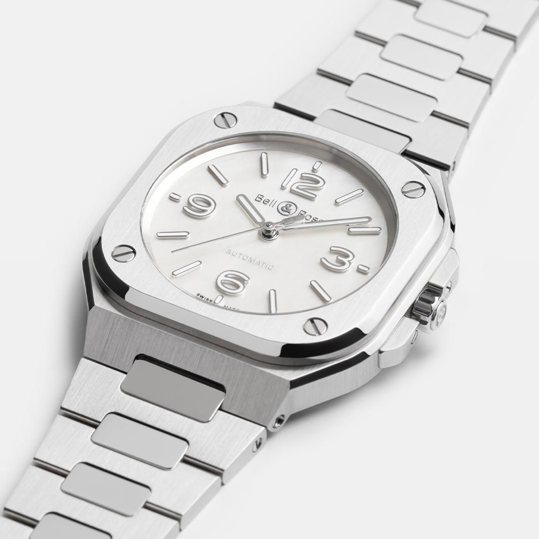 BR05A-S-MP-ST/SST Bell & Ross ベル&ロス BR05 マザー オブ パール スティール