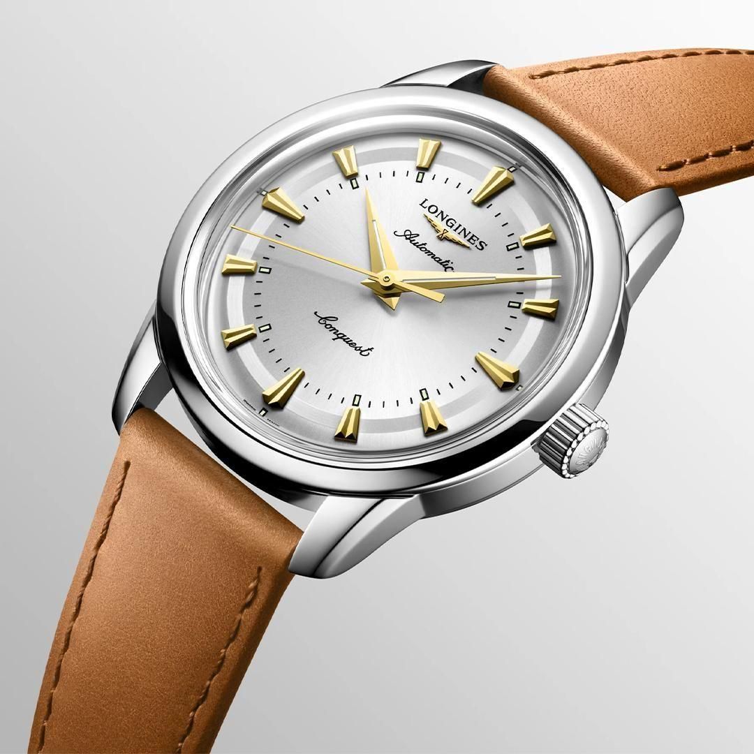 L1.649.4.72.2 LONGINES ロンジン コンクエスト ヘリテージ 38mm
